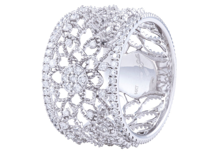 Diamond Ring - 14 KT White Gold