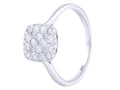 Diamond Ring - 14 KT White Gold