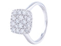 Diamond Ring - 14 KT White Gold