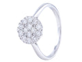 Diamond Ring - 14 KT White Gold