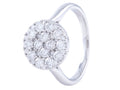 Diamond Ring - 14 KT White Gold