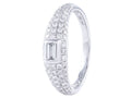 Diamond Ring - 14 KT White Gold