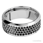 14K White Gold 9mm Polish/Polish Wedding Band