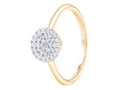 Diamond Ring - 14 KT Yellow Gold