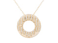 Diamond Necklace - 14 KT Yellow Gold