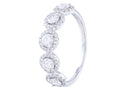 Diamond Ring - 14 KT White Gold