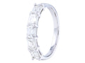 Diamond Band - 18 KT White Gold