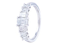 Diamond Band - 18 KT White Gold