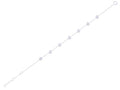 Diamond Bracelet - 14 KT White Gold