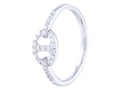 Diamond Ring - 14 KT White Gold