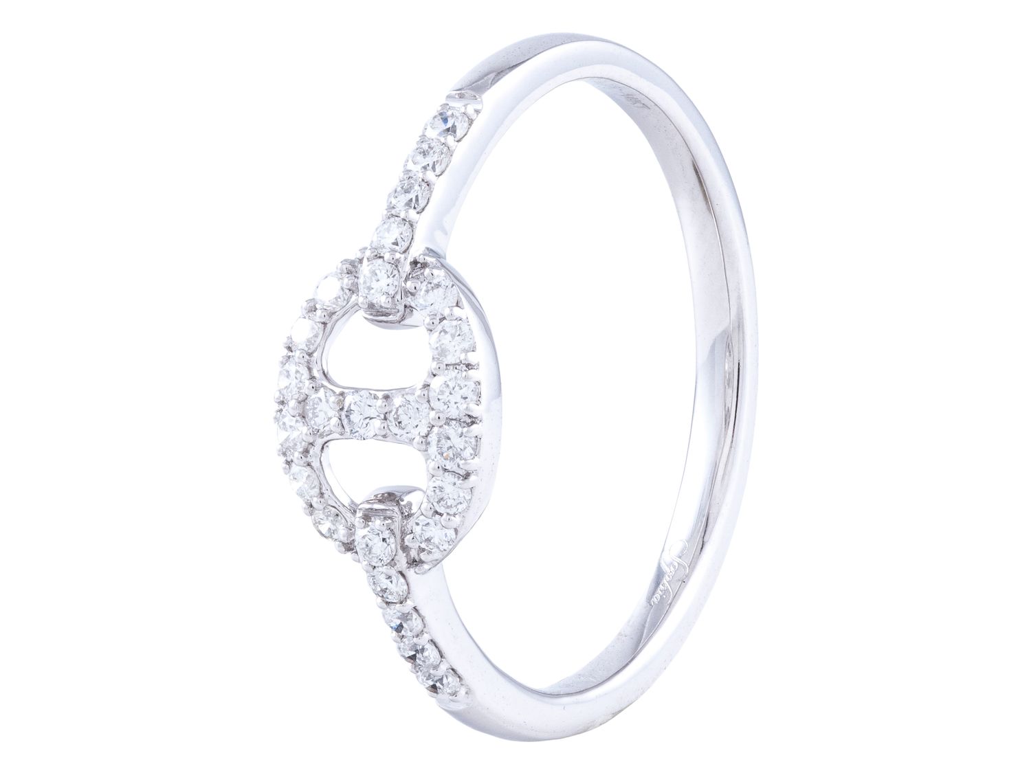 Diamond Ring - 14 KT White Gold
