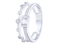 Diamond Ring - 14 KT White Gold