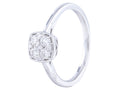 Diamond Ring - 14 KT White Gold