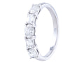 Diamond Band - 18 KT White Gold