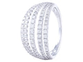 Diamond Ring - 14 KT White Gold