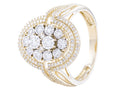 Diamond Ring - 14 KT Yellow Gold