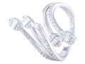 Diamond Ring - 14 KT White Gold