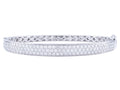 Diamond Bangle - 14 KT White Gold