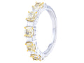 Diamond Band - 14 KT White Gold