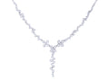 Diamond Necklace - 14 KT White Gold