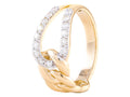 Diamond Ring - 14 KT Yellow Gold