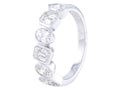 Diamond Band - 18 KT White Gold
