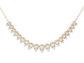 Diamond Necklace - 14 KT Yellow Gold