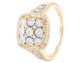 Diamond Ring - 14 KT Yellow Gold