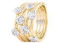 Diamond Ring - 14 KT Yellow Gold