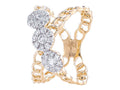 Diamond Ring - 14 KT Yellow Gold