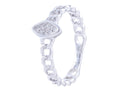 Diamond Ring - 14 KT White Gold