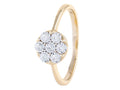 Diamond Ring - 14 KT Yellow Gold