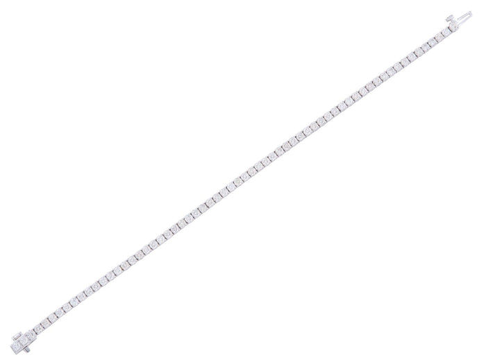 Diamond Bracelet - 14 KT White Gold