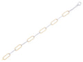 Diamond Bracelet - 18 KT White and Yellow Gold