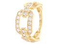 Diamond Ring - 18 KT Yellow Gold