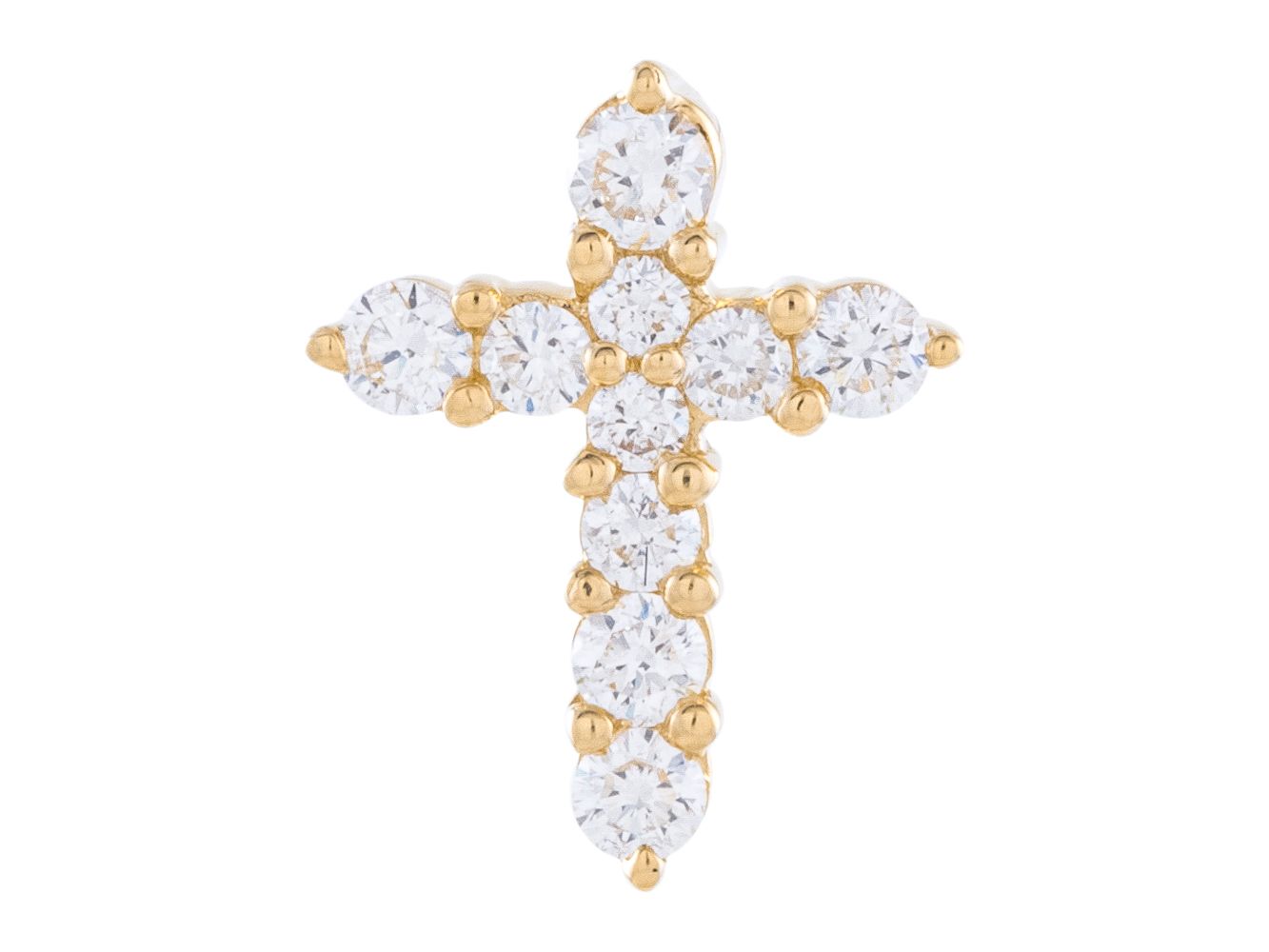 Diamond Pendant - 18 KT Yellow Gold