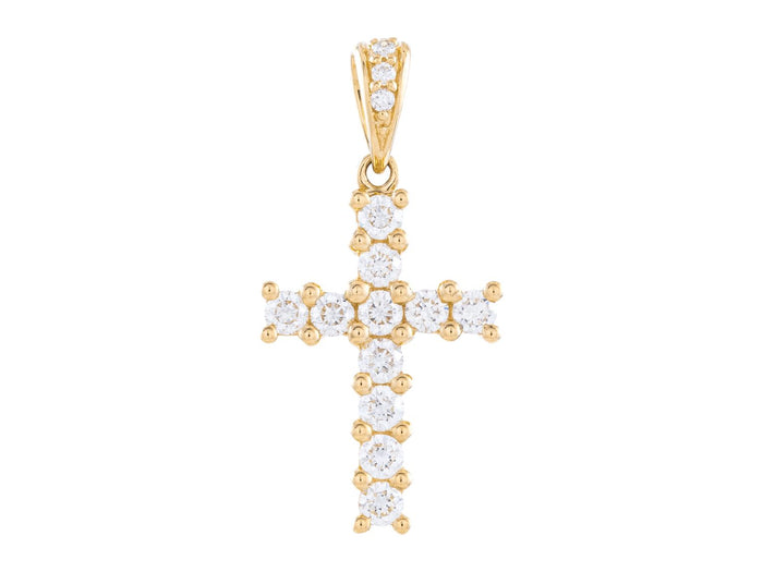 Diamond Pendant - 18 KT Yellow Gold