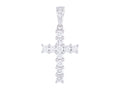 Diamond Pendant - 18 KT White Gold