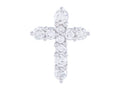 Diamond Pendant - 18 KT White Gold