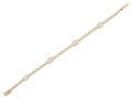 Diamond Bracelet - 14 KT Yellow Gold