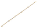 Diamond Bracelet - 14 KT Yellow Gold