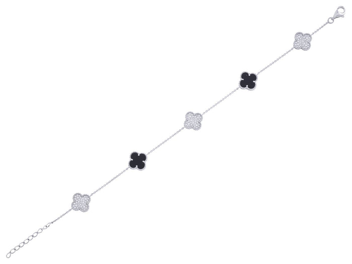 Diamond Bracelet - 14 KT White Gold