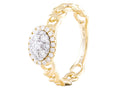 Diamond Ring - 14 KT White and Yellow Gold