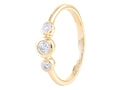 Diamond Ring - 14 KT Yellow Gold