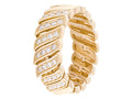 Diamond Ring - 14 KT Yellow Gold