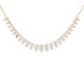 Diamond Necklace - 14 KT Yellow Gold