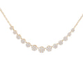 Diamond Necklace - 14 KT Yellow Gold