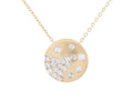 Diamond Necklace - 14 KT Yellow Gold