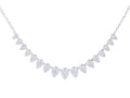Diamond Necklace - 14 KT White Gold