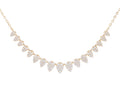 Diamond Necklace - 14 KT Yellow Gold